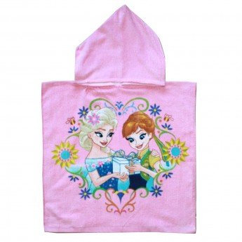 Poncho Die Eiskönigin, Rosa