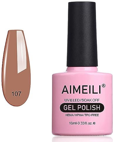 AIMEILI UV LED Gellack ablösbarer Nagellack Gel Polish - Stella Anethum (107) 10ml