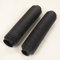 Soffietto di protezione per forcella per moto, gomma, nero, d: 38 mm, D: 50 mm, L:350 mm