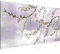 Runa Art Quadri Moderni Sakura Fiori Tela Non Tessuta Soggiorno Corridoio Giappone Fiori Di Ciliegio Rosa 020012c