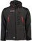 Geographical Norway Techno Softshelljacke Herren Kapuze abnehmbar, Dunkelgrau, 4XL