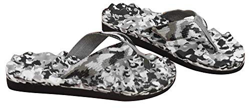 Yowablo Shoes Sandals Slippers Men Summer Camouflage Flip Flops Indoor & Outdoor Blue Size: 11 UK
