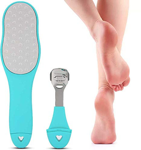 Fußfeile, perfekte Fußfeilen für harte Haut Füße Harthautentferner Pediküre Kallusentferner Raspel Ferse Peel Ei Fußwäscher Bimsstein Stein für Fußpflege(#2)