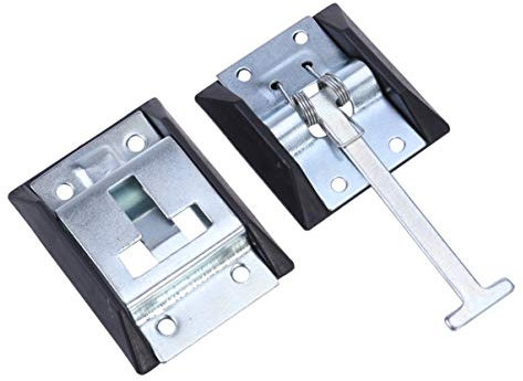 Gancio Del per Porta Del Furgone Gancio Del per Porta a Forma di T in Metallo (Acciaio Al Carbonio con Rivestimento di Zinco)