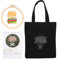 Ciieeo 1 Satz Tasche Aus Kreuzstich-Segeltuch Stickerei-Starter-kit Canvas-Tasche-DIY-kit Ornament-Sets Kreuztaschen-kit Nähset Für Anfänger Hand Nähzeug Nähzubehör Polyester Handbuch
