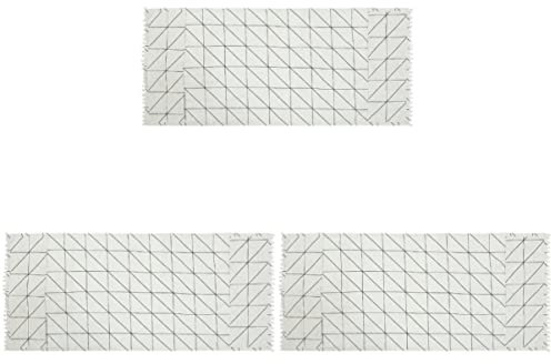 Ciieeo 3pcs Fridge Cover Washing Machine Protective Cover Dryer Covering Save Space Keep Clean Elegant Style