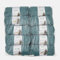 Gründl Alaska uni (Strick- und Häkelgarn mit wollartigem Charakter aus 80% Polyacryl und 20% Wolle, 100 g / 75 m, Nadelstärke: 10-12, 10 x 100 g), smaragd