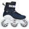 Powerslide Inline Skate Swell Navy 110 Triskate in blau/Navy - Inlineskate mit 3 Rollen in Gr. 38-47 für Damen und Herren - Inliner für Fitness und Marathon - Gr.39