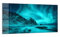 DEQORI Glasbild Echtglas | Motiv Polarlichter in Norwegen | horizontal einteilig 100x50 cm | schöne Dekoration | Wandbild für Wohnzimmer, Schlafzimmer, Flur & Küche | moderne Wanddeko