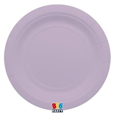 25 Piatti Ecolor Ø 18 cm Lilla