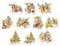 Ideen mit Herz 3-D Motive, ausgestanzt, ca. 7-10 cm, 10 Stück im Beutel | Bilder zum Basteln & Dekorieren | Grußkarten selber machen | Bildmotive für Scrapbooking & DIY-Deko (Elche zum Liebhaben)