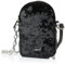 ABRO Unisex Telefontasche Kira Tasche, Schwarz/Nickel