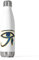 Isolierte Flasche, Vintage, Auge von Ra, Pharao, ägyptische Grafik, für Herren und Damen, 590 ml