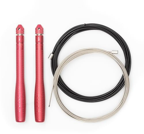 Elite Jumps Bullet Comp® Springseil – Speed Jump Rope für Double Under WOD Training – Hochleistungs-Profi-Speed-Seil für Training und Fitness – leichtes & langlebiges Springseil für Workout