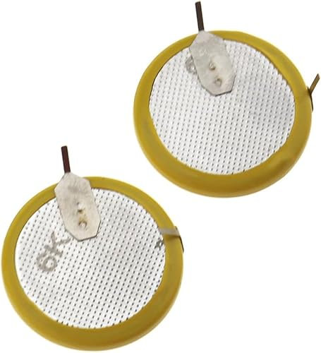 BenjiPower - 2pcs Pile LIR2025 Batterie de télécommande à distance clé fob pour BMW 3 5 7 X3 X5 E46 E38 E39 E53 E60 E61 E83