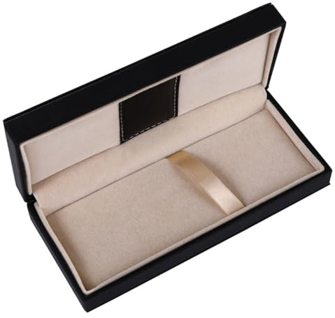 Anneome Dekorative Stiftbox Aus Premium-Pu Multifunktionsgeschenkkoffer Für Füllfederhalter & Kugelschreiber Stifte Etui Für Büro Zuhause Und Unterwegs 19.00 X 8.20 X 3.90 cm