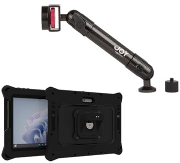 The Joy Factory - Waterproof Hard Protective Case for iPad 10.9 - Tripod Mount Stand Single Arm - Tripod