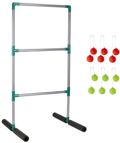 Perfeclan Leiterwurf-Wasserspielzeug-Set, tragbares Sommerspiel, leichtes Freizeit-Wasserspielgerät für Indoor- und Outdoor-Camping, Hof, Kinder