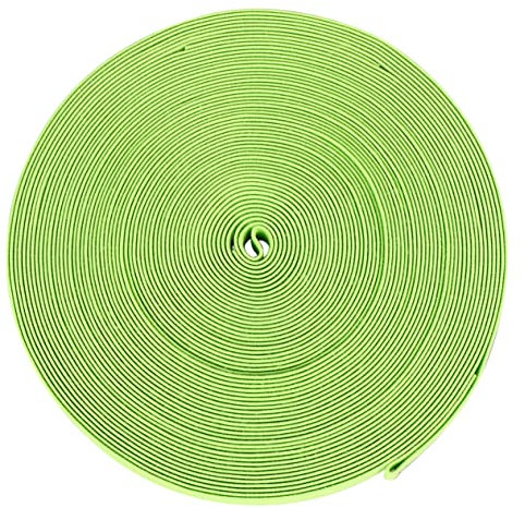 Gogogmee Gummibänder Für Schuhe Elastisches Bandzubehör 1 5 cm Breit 16 M/Rolle Leicht Bequem Grün