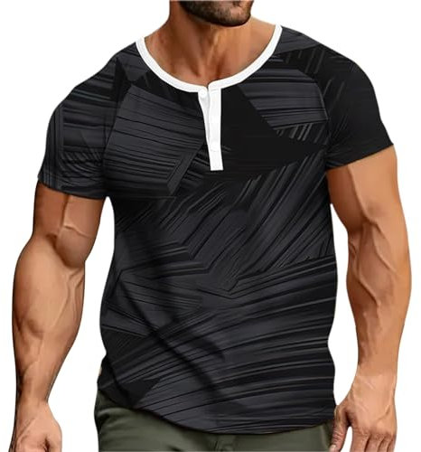 Men's Lace Shirt Summer Shirt Short Sleeve Leisure Shirt Casual Beach Shirts Transparent T-Shirt Holiday Club Men's Gym Shirt Men's Set T-Shirts Men White Crew Neck, #4-a., S