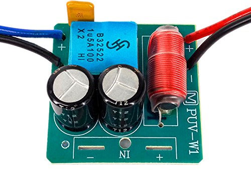 Uikdjgu 60W 2 Weg Audio Lautsprecher Frequenzteiler Hoehen Bass 2 Einheit uebergang Zubehoer