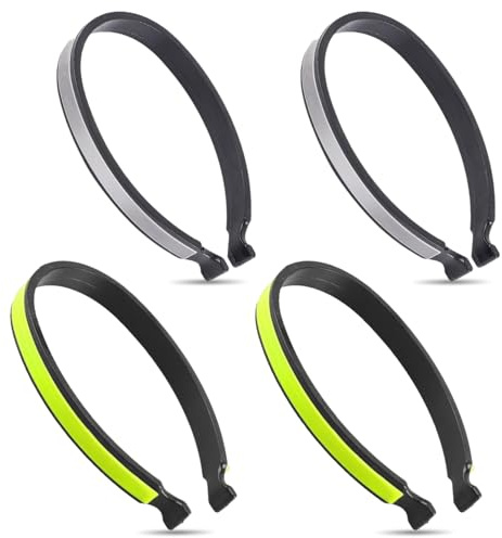 4 Stück Hosenklammer Fahrrad,Reflektierender Fahrrad Hosenklammer,Hosenschutz Fahrrad,Hosenklammern für Radfahrer,Fahrradklammer für Hosen,Hosenbein Klammer,Fahrradklammern Hose Clips für Herren Damen