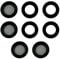 HAFRILY 8Pcs 3/4 Shower Hose Washer with Shower Filter Gasket and Rubber Washer for Fixed Shower Head Washers Rubber