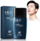Protección solar UV LSF 50 para hombres, crema facial para hombre, protector solar para hombre, con vitamina E, para pieles sensibles y alergias al sol, LSF 50+, 45 g