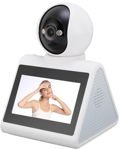 MENDUNER Caméra de sécurité Intelligente Intérieure, 2MP HD Dog-Camera, One Tap Video Calle, Détection de Mouvement pour Le Moniteur pour bébé et Animal de Compagnie. (64GB)