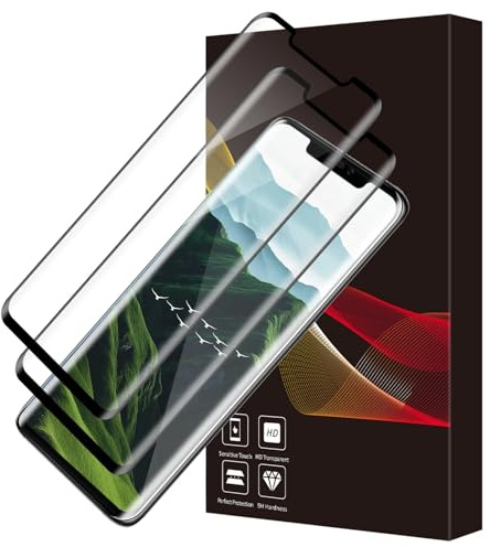 Carantee 2 Stück Schutzfolie für Panzerglas für Huawei Mate 20 Pro, Ultra Transparent Keine Blasen Anti-Öl Mate 20 Pro Displayschutzfolie, 3D Vollbildschirm Präzise Passform Ohne Randablösung Folie