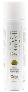 Colorante Alimentare Velluto Spray 250ml - Effetto Velluto per Semifreddi e per Gelati - per Torte Moderne - Spray base Burro di Cacao (Pistacchio)