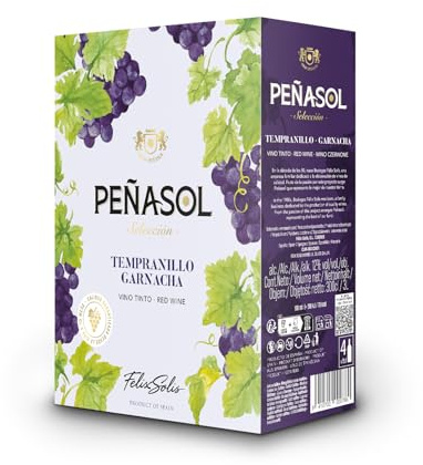 Felix Solis Penasol Tinto Bag in Box BIB 3 Liter, 1er Pack (1 x 3 l)
