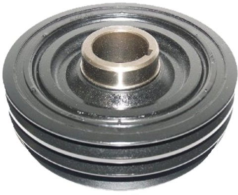 JAPANPARTS PU-504 Riemenscheibe Kurbelwelle 154mm Kurbelwellenriemenscheibe Kompatibel mit MITSUBISHI PAJERO IV V8W, V9W 1104A024
