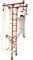 Niro Sportgeräte Sprossenwand Kinderzimmer M1 Rot aufbau ohne Bohren Kletterwand Turnwand Klettergerüst Kinder Indoor Klimmzugstange