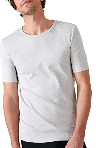 Damart - T-shirt pour Homme, Manches Courtes, Col V - Thermolactyl Haut Thermique, Maille Interlock - Degré de Chaleur 3