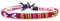 Made by Nami Boho Surfer-Armband Damen & Herren - Handmade Strand Festival Accessoires - Ethno Hippie Style Schmuck - 100% Wasserfest & Verstellbar - Freundschaftsarmbänder Bunt Mädchen R (Rot)