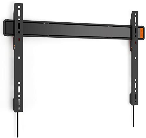 Vogel's WALL 3305 ultra strong flat TV wall bracket for very large (40-100 Inch) or heavy weight (max. 176 lbs / 80 kg) TVs, max. VESA 600 x 400 mm, Universal compatibility, Black