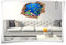 3D Wanddurchbruch Wandbild Wandtattoo Aufkleber Unterwasser Unterwasserwelt Fische Korallenriff, 90x60cm