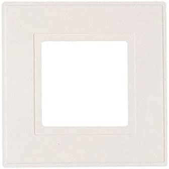 Dencon 8804/2P Light Switch Finger Plate - White (Pack of 2) (2)