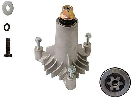 SECURA Palier de lame 6-étoile compatible avec Bestgreen BM115B92RB Tracteur de pelouse