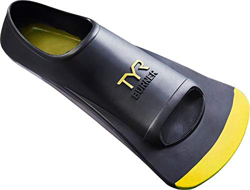 TYR Burner EBP Flossen schwarz Schuhgröße EU 38-40 | Yellow 2022 Schwimmflossen