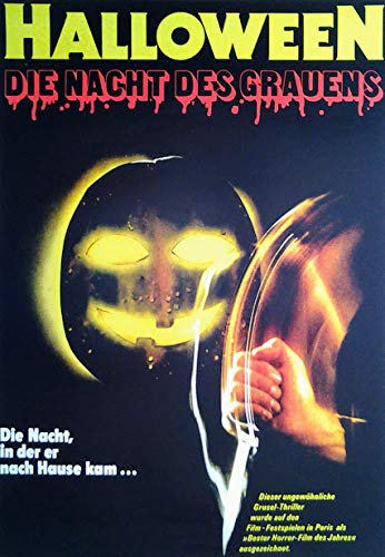 Halloween - Die Nacht des Grauens (1978) | Kleinformat Filmplakat, Poster [29,7 x 42 cm, Din A3]
