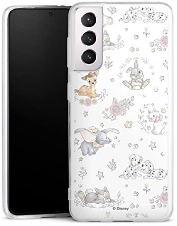 DeinDesign Silikon Hülle kompatibel mit Samsung Galaxy S21 5G Case transparent Handyhülle Disney Bambi Dumbo