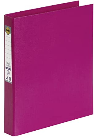 Marbig 2D PE A4 Leinen Ringbuch, 25 mm, Rosa