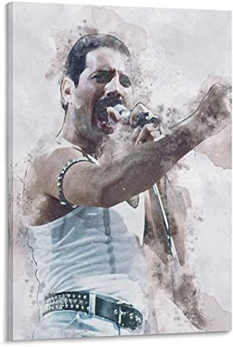 Puzzle 1000 Teile Erwachsene und Kinder Freddie Mercury Frontmann der Pop Rock Band Queen Holz Puzzles Stress Freisetzung Spiel 1000 Piece 29.5x19.6inch(75x50cm) Kein Rahmen