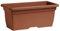 eacommerce Vaso Rettangolare in Plastica PPL Colore Terracotta Cassetta Mega Per interni ed esterni (80x40x34H cm, Colore Terracotta)