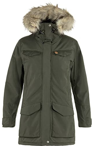 Fjällräven Damen Nuuk Parka, Deep Forest, XS