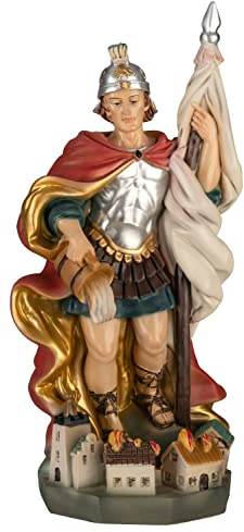 MaMeMi Heiliger Sankt Florian - Schutzpatron der Feuerwehrleute/Skulptur/Statue/Heiligefigur