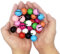 XNJIHWA 27pz Campanelli Metallo Piccole Campanelle Colorati 9 Colore Jingle Bells 22 mm Campanelli Decorative per Natale,campanelli a vento,gioielli,ciondoli,DIY,campane per animali domestic