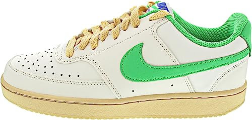 Nike Court Vision Lo Ncps Mens Shoes, Sail/Electric Algae-Pale Vanilla-Med Blue-White, 13.5 UK